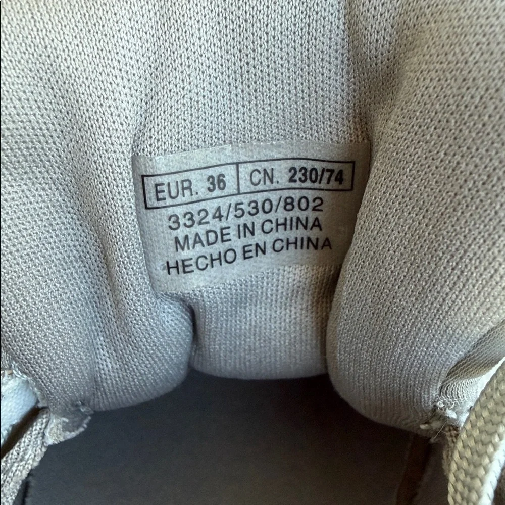 Zara Ortholite kids sneakers boys girls Stylish Gray Athletic Shoes Size 36 US 5 - Picture 13 of 13